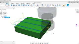 Face Milling and Pocket Milling Operation on Autodesk Fusion 360  Manufacturing [upl. by Walls]