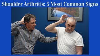 Shoulder Arthritis 5 Most Common Signs You Have It [upl. by Vera]