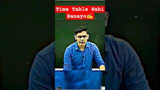 Time Table kaise banaye 😱 motivation neet study iitjeeboardexam ytshorts shortsviralshort [upl. by Germana]