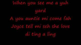 Vybz Kartel ft Shebba  Domestic Affair chapter 2 with lyrics Unknown Number Riddim [upl. by Ecirtra]