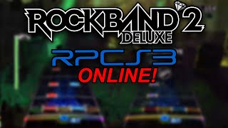 PROBABLY DOESNT WORK ANYMORE Playing Online on Rock Band 2 Deluxe on RPCS3  Quick Guide [upl. by Estell]