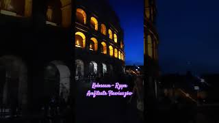 Koloseum w Rzymie nocą  wrzesień 2024 podróże travel rzym roma italy włochy colosseum short [upl. by Elvis]