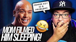 MY FAVORITE COMEDIAN IS FILIPINO  Why Jo Koy’s Mom Videotaped Him Sleeping REACTION [upl. by Torrlow]