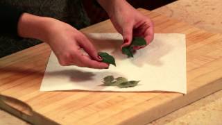 How to Dry Bay Leaves  Perfect Dinners amp Kitchen Tips [upl. by Caruso]