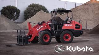 Wheel Loaders  Kubota R530 amp R630 [upl. by Teirtza]