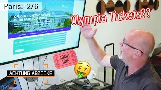 😵 Bei Tickets amp Hotel aufgepasst Olympia in Paris bereichert auch die Abzocker  Achtung Abzocke [upl. by Akimrehs438]