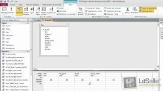 Microsoft Access 2010  Requête avec critère de sélection A05 [upl. by Iormina]