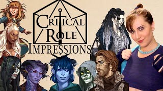 Critical Role Impressions  Madi2theMax [upl. by Aleyak941]