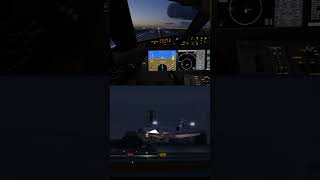 Qatar Exec GLF6 Landing KSJC XPlane 12 jlproductionsyt aviation shorts glf6 [upl. by Ahsienal]