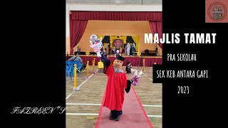 MAJLIS TAMAT PRA SEKOLAH SKAG  NEELOFA MENARI [upl. by Thorlay]