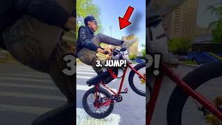 Can YOU DO THIS Bike Trick shorts bikelife wheelie [upl. by Wells543]