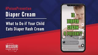 What to Do if Your Child Eats Diaper Rash Cream [upl. by Aynodal]