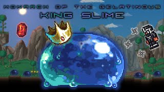 Calamity Infernum Mode  King Slime [upl. by Felicdad]