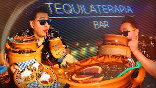 Cantaritos GIGANTES 🍺🥑 puro TEQUILA y Mezcal en la CDMX Micheladas Mojitos y el mejor Bajón [upl. by Silvio]