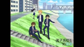 Danshi Koukousei no Nichijou END2 FULL 「Ohisama  Amesaki Annainin」 [upl. by Krahling]