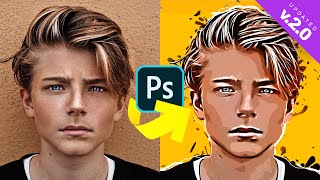 Raster to Vector Converter  Avatar 20  UXP Photoshop Plugin [upl. by Strang563]