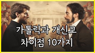 가톨릭과 개신교 차이점 10가지 [upl. by Aihset127]