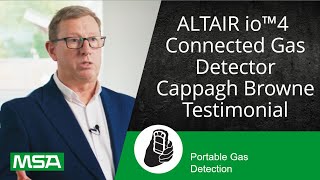 ALTAIR io™4 Connected Gas Detector Cappagh Browne Utilities Limited Testimonial EN [upl. by Leizo867]