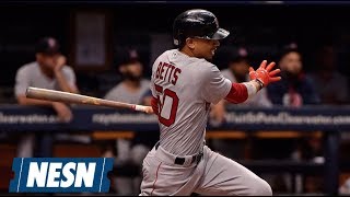 Red Sox Lineup Mookie Betts Is Torching The Rays [upl. by Thom]