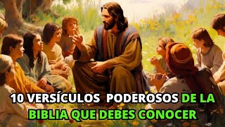 10 Versículos Poderosos de la Biblia que Debes Conocer  La BIBLIA Lo Explica [upl. by Aicac887]