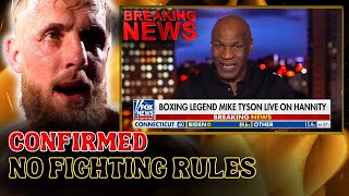 Mike Tyson SPEAKS OUT quotits an Exhibition Fight with no Fight Rules I will Teach him A lessonquot [upl. by Aicirtak]