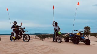 Drag Racing 2 Strokes at Silver Lake Sand Dunes Day 2 [upl. by Newg]