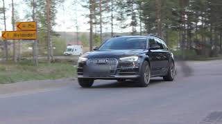 HOW LOUD AUDI A6 30 BiTDI V6 Allroad Stage 2  420PS 850Nm Launch SOUND  Fly by [upl. by Ail]