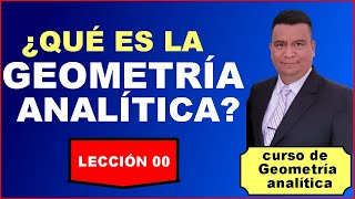 ¿Qué es la geometría analítica [upl. by Lux]