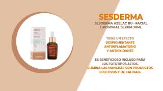 Sesderma Azelac para eliminar las manchas de la piel [upl. by Anihpesoj]