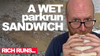 Wet parkrun sandwich at Nonsuch Park  RICH RUNS [upl. by Klemperer]