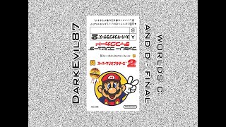 Super Mario Bros 2  DarkEvil87  Worlds C and D Final Family Computer Disk System [upl. by Shargel306]