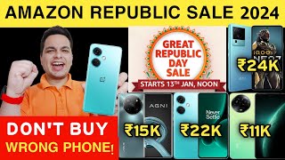 Amazon Great Republic Day Sale 2024  Best Smartphone Deals  Dont Buy Wrong Phones ❌ [upl. by Pyszka594]