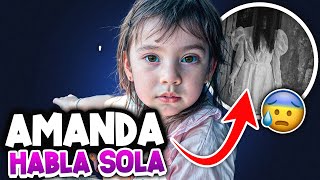 AMANDA habla SOLA 😱  GRABAMOS cuando JUEGA con UN FANTASMA  Los Molina [upl. by Eiboj184]