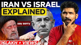 Why did IRAN attack ISRAEL  Iran vs Israel explained in Hindi  Abhi and Niyu [upl. by Trevor830]