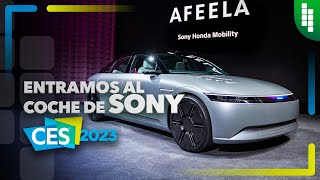 Afeela entramos al coche de Sony [upl. by Teodorico]