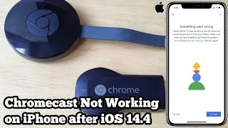 Chromecast Not Working on iPhone in iOS 144 Fixed [upl. by Cobbie46]