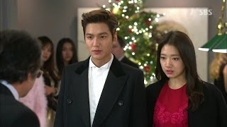 이민호 박신혜 손잡고 파티 참석 상속자들 19회 [upl. by Lenoel]