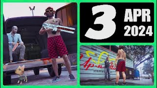 The Gun Van location amp Street Dealers today April 3 2024 in GTA 5 RAILGUN is back this week [upl. by Eaned]