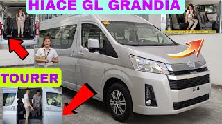 2023 FULL SPECIFICATIONS HIACE GL GRANDIA TOURER 28 DSL AT Equipped with DCM [upl. by Roleat]