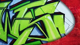 GRAFFITI SKETCH  BIG NEWS [upl. by Eniaj]