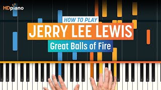 How to play Great Balls of Fire by Jerry Lee Lewis [upl. by Nuawad]