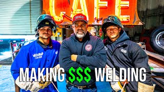 Making 1000s With A Welder at 20 Years Old  Why You Need To Get Into Welding [upl. by Hsemar188]