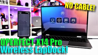 UPerfect X14 Pro Wireless LapDock Can we FINALLY cut the cable [upl. by Hanej]