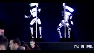 PoleDancing Robots Cebit 2014 [upl. by Lori465]