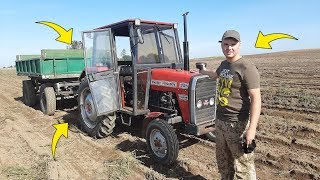 Testuję Traktor Znajomego ☆Siew Pszenicy 2019 ☆Kopanie Ziemniaków [upl. by Rehprotsirhc]