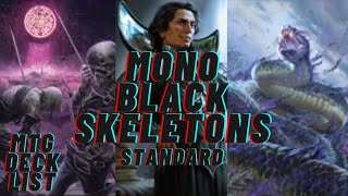 Snakes amp Bones Standard Mono Black Skeletons MTG Arena [upl. by Brie]