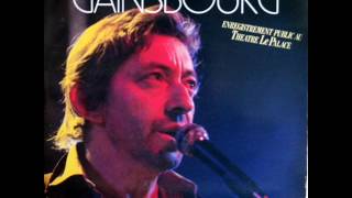 Serge Gainsbourg  Gainsbourg et cætera live  8 Pas long feu [upl. by Vonnie]