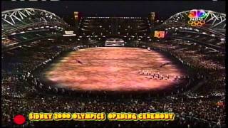 SYDNEY 2000 OLYMPICS 14 OPENING CEREMONY [upl. by Hitt]