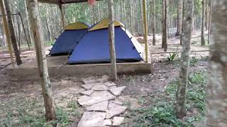 Dandeli Dew Drops Jungle Resort inside tour and Tent Stay [upl. by Lessard795]