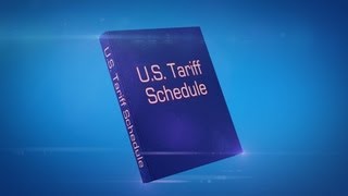 Harmonized Tariff Schedule HTS Definition [upl. by Etteniotna]